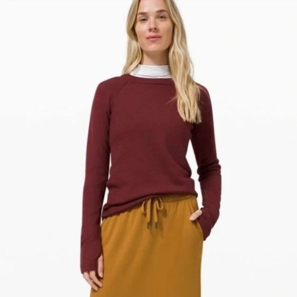Lululemon Sit In Lotus Sweater | Extra Small